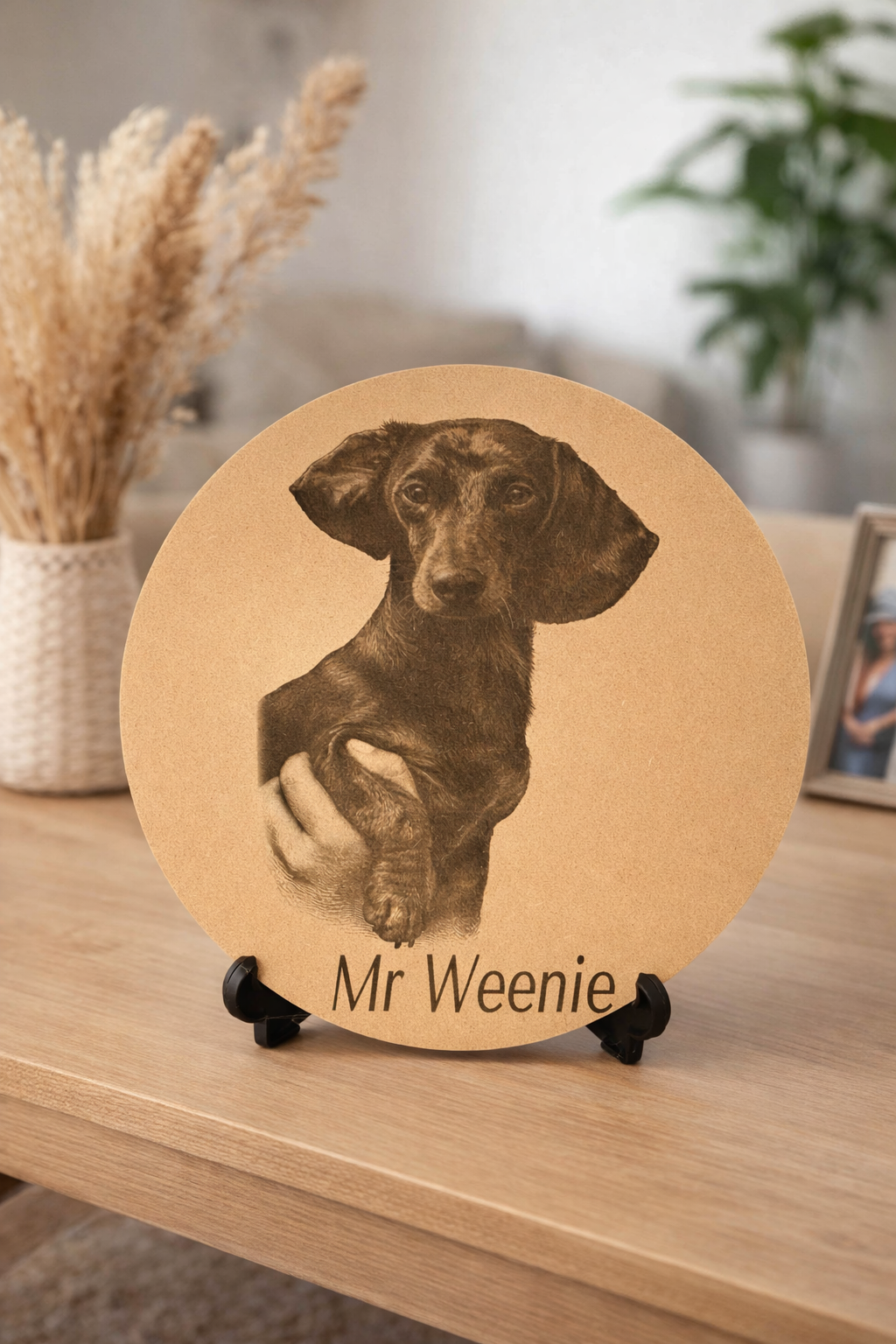 Large Round Portrait