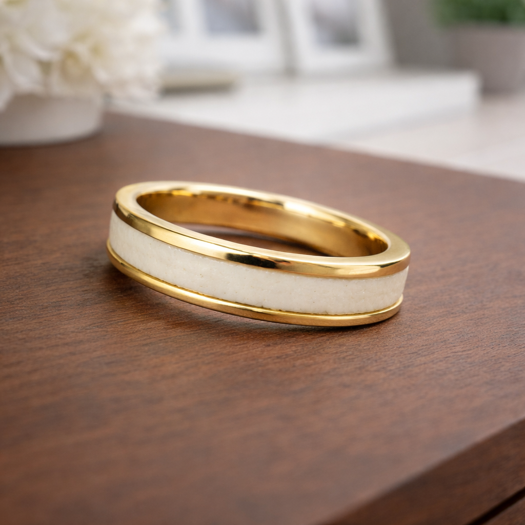 Sacred Bond Ring — Personalised Inclusion Channel Band