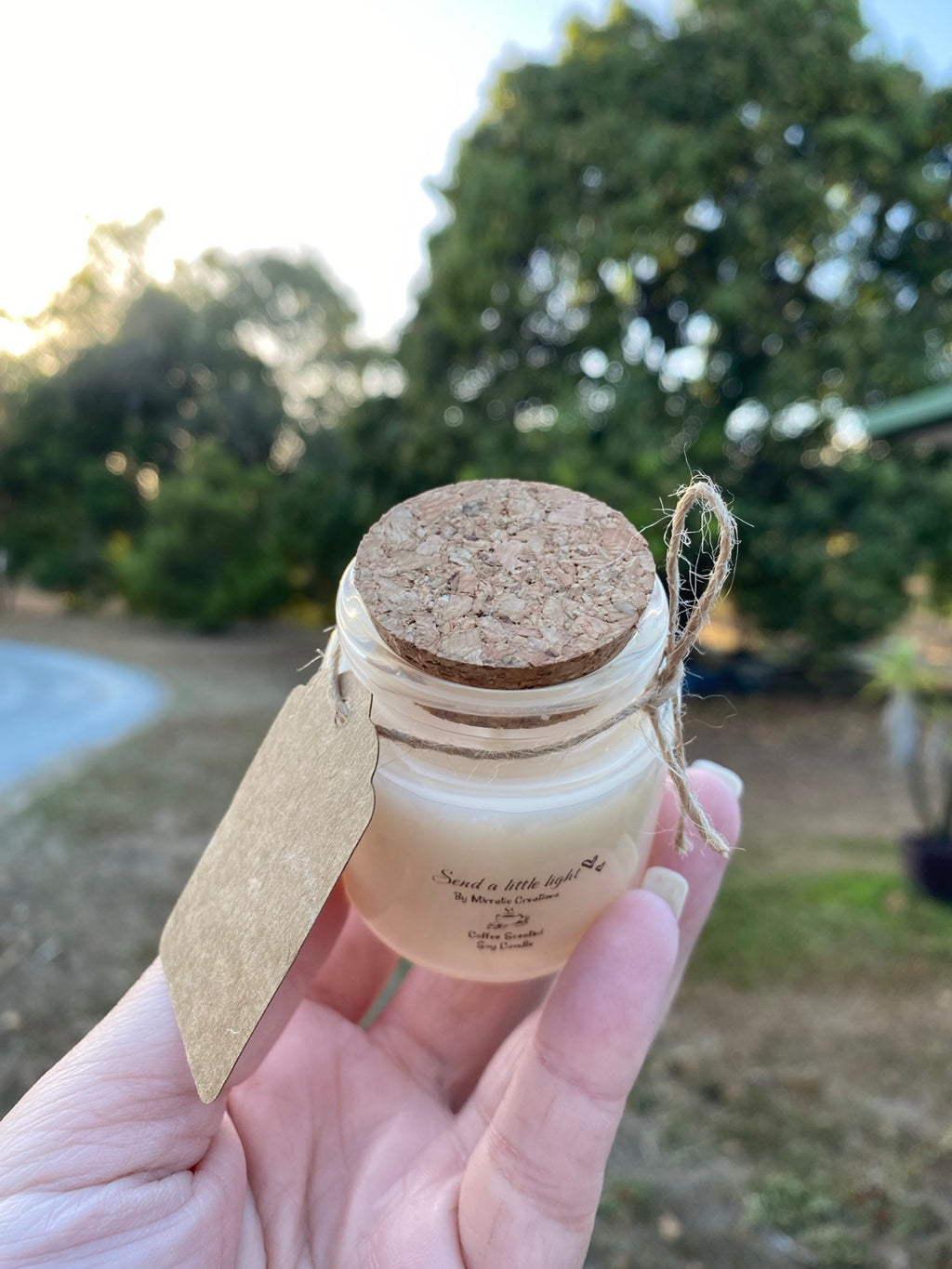 Send a Little Light – Mini Personalised Gift Candle