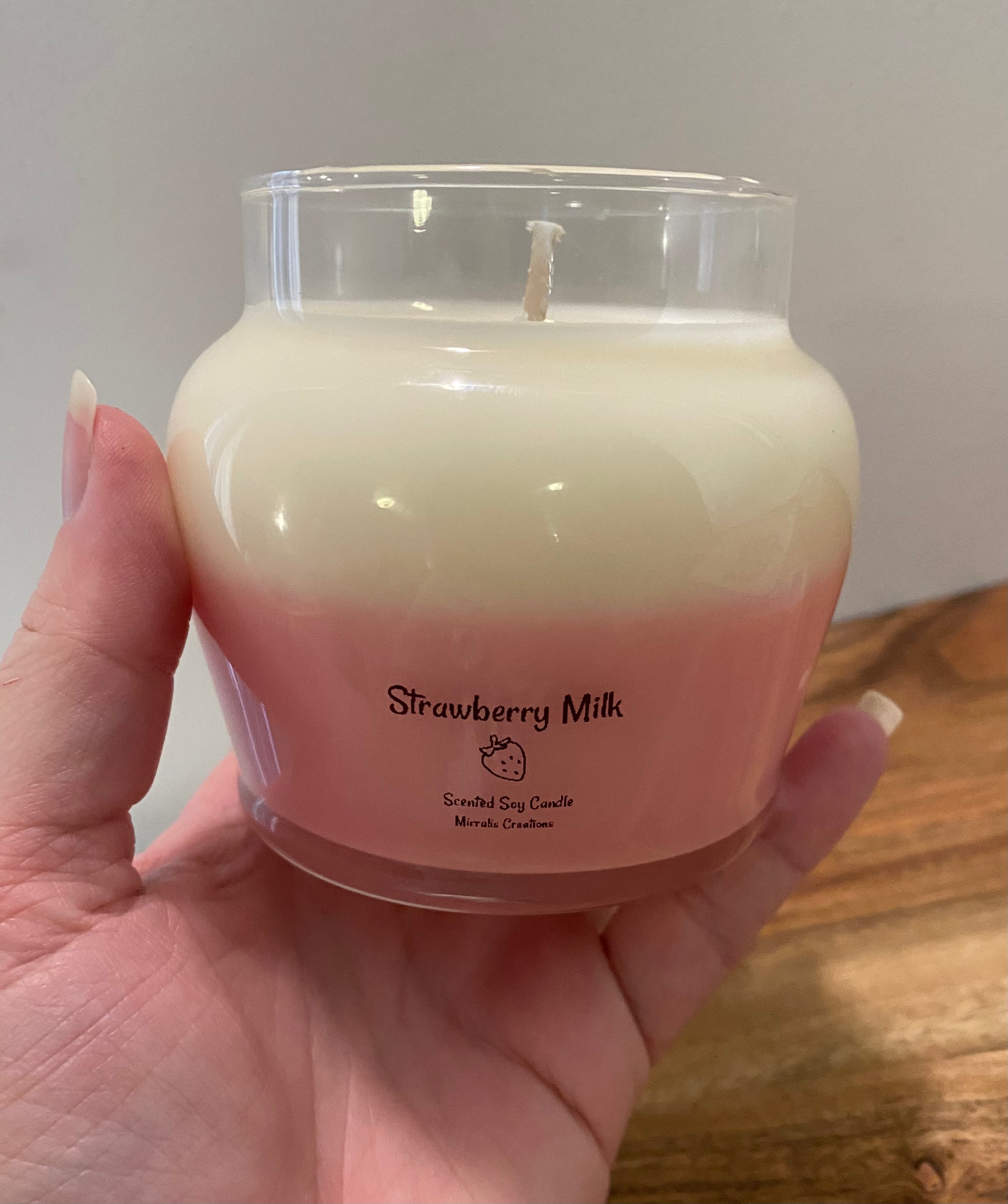 Strawberry Milk Candle