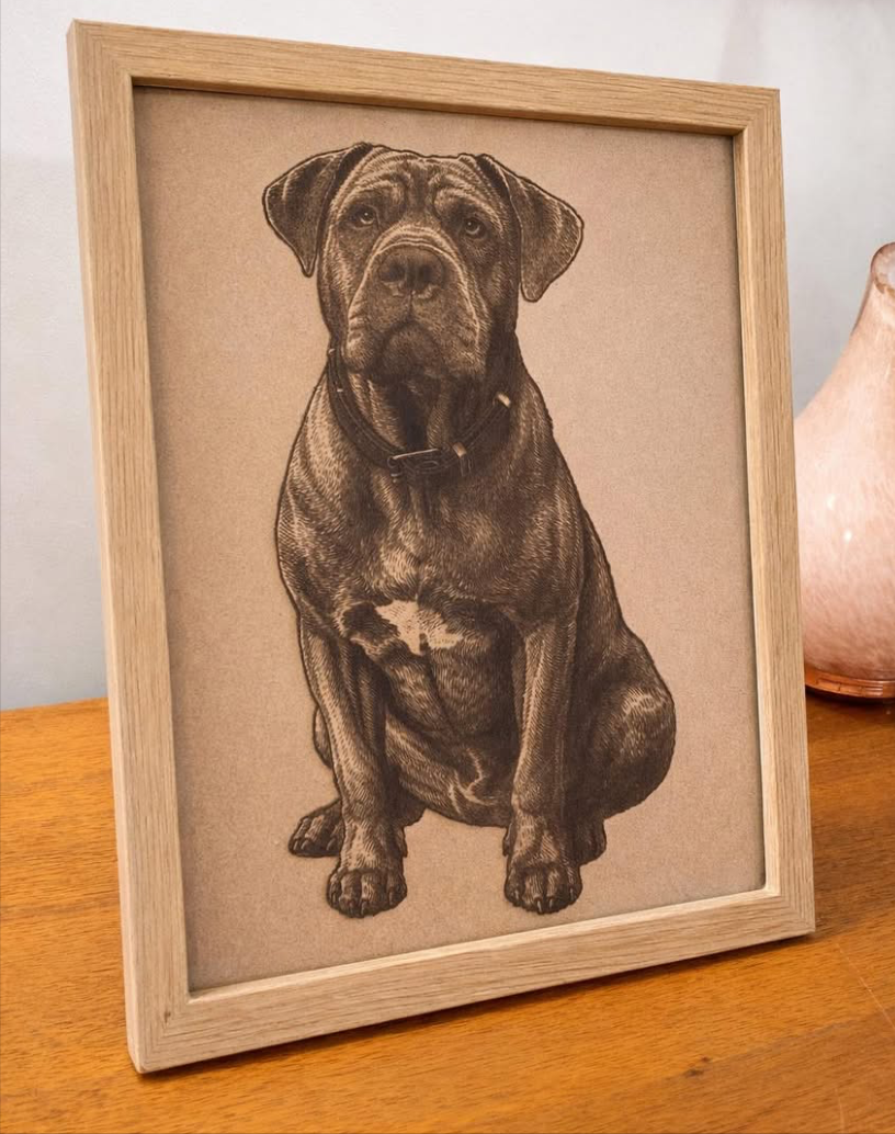 Framed Portrait - Medium