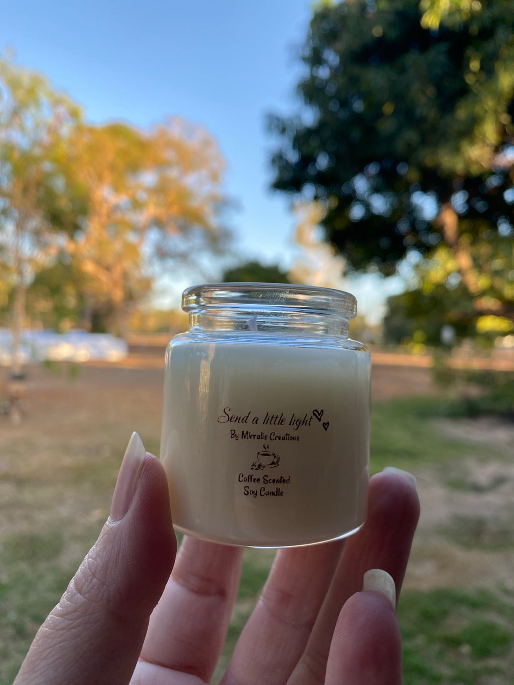 Send a Little Light – Mini Personalised Gift Candle